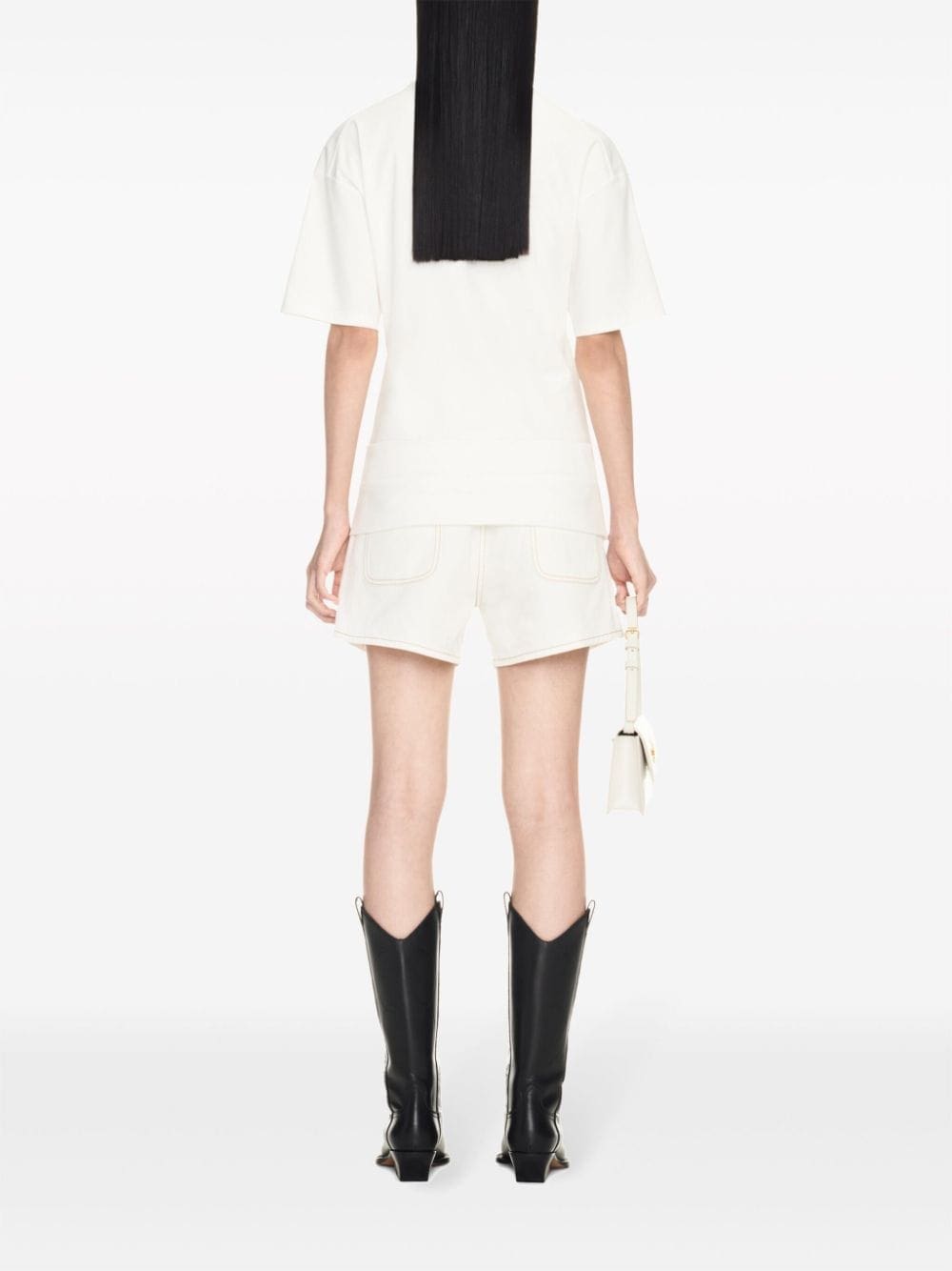 Off-White Arrows-motif twisted cotton shirt - Image 4