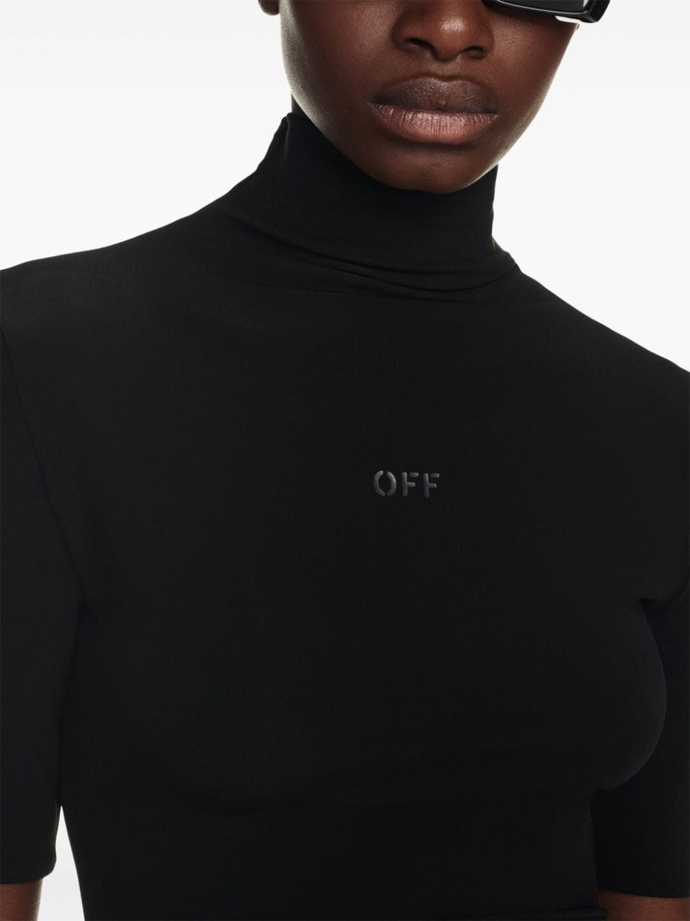 Off-White logo-print twisted top - Image 5