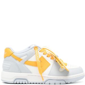 Off-White OUT OF OFFICE CALF LEATHER LIGHT BLUE