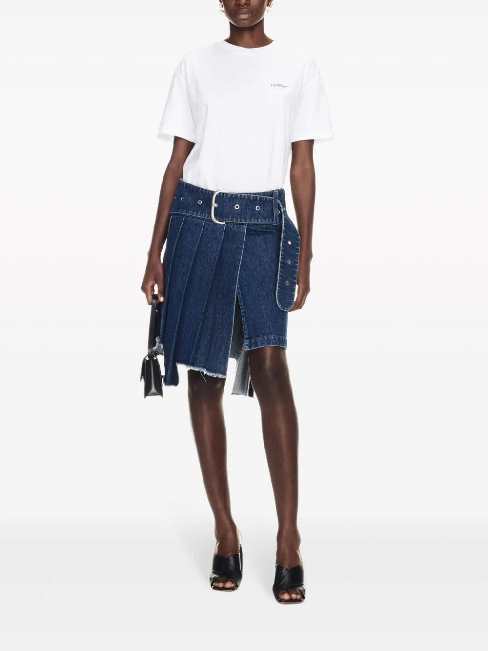 Off-White floral-print cotton T-shirt - Image 3