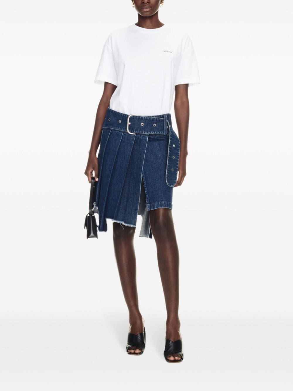 Off-White floral-print cotton T-shirt - Image 2