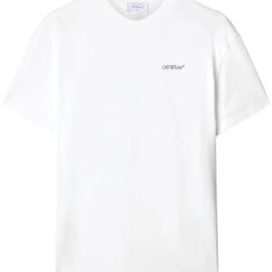 Off-White  floral-print cotton T-shirt