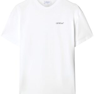 Off-White floral-print cotton T-shirt