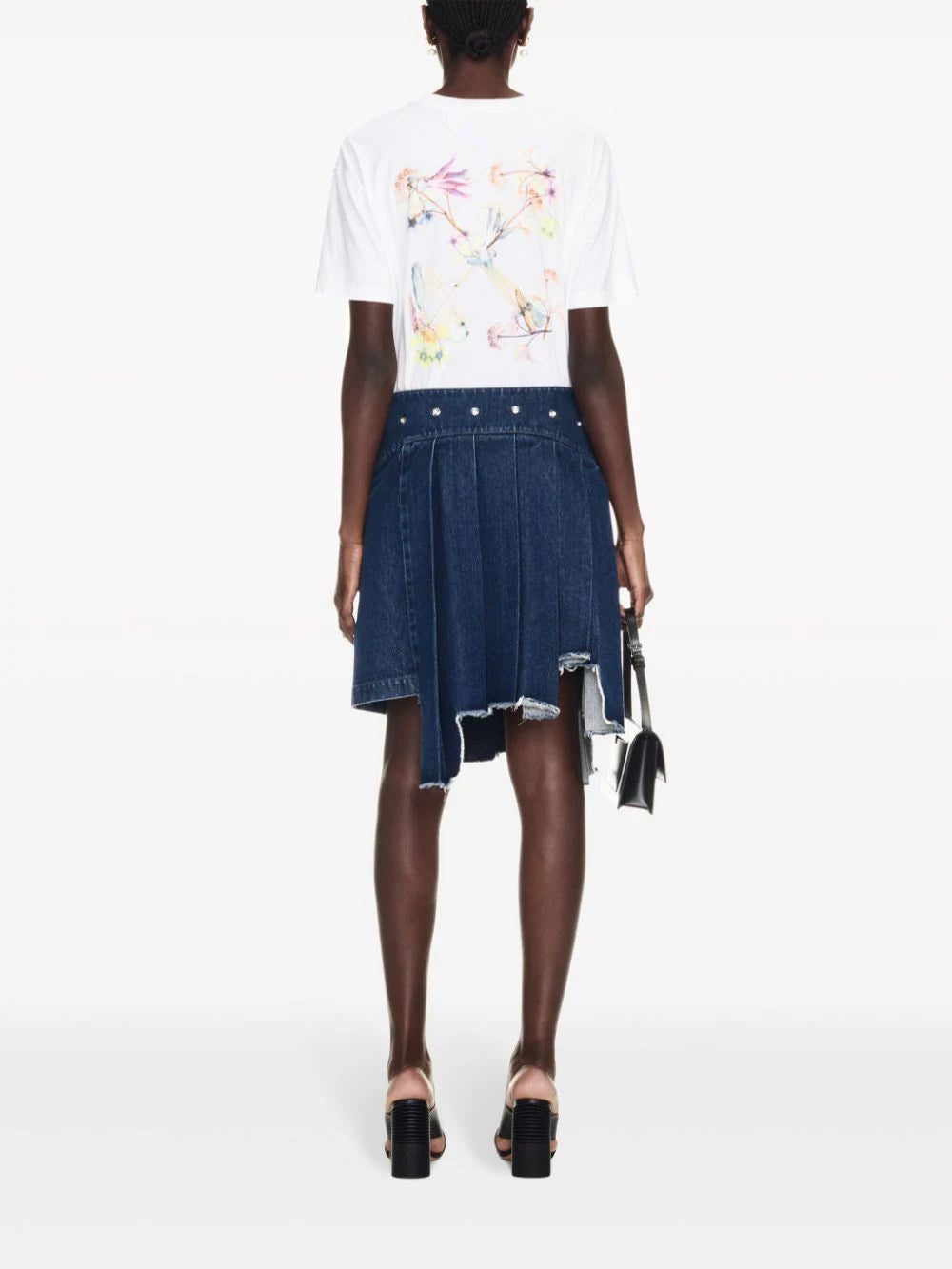 Off-White floral-print cotton T-shirt - Image 2