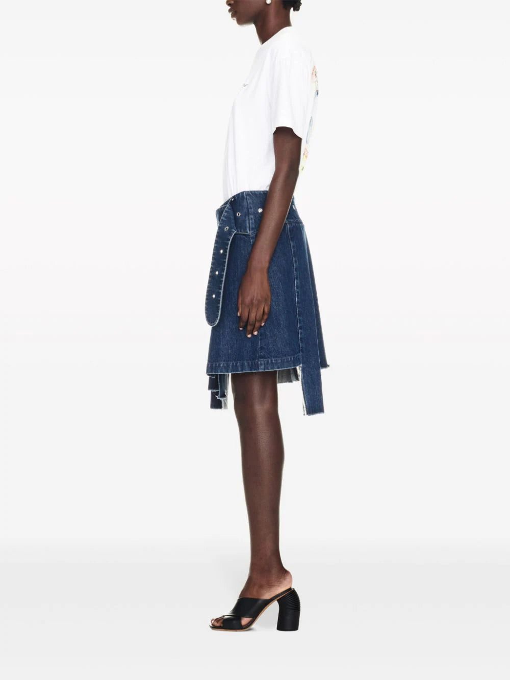 Off-White floral-print cotton T-shirt - Image 4