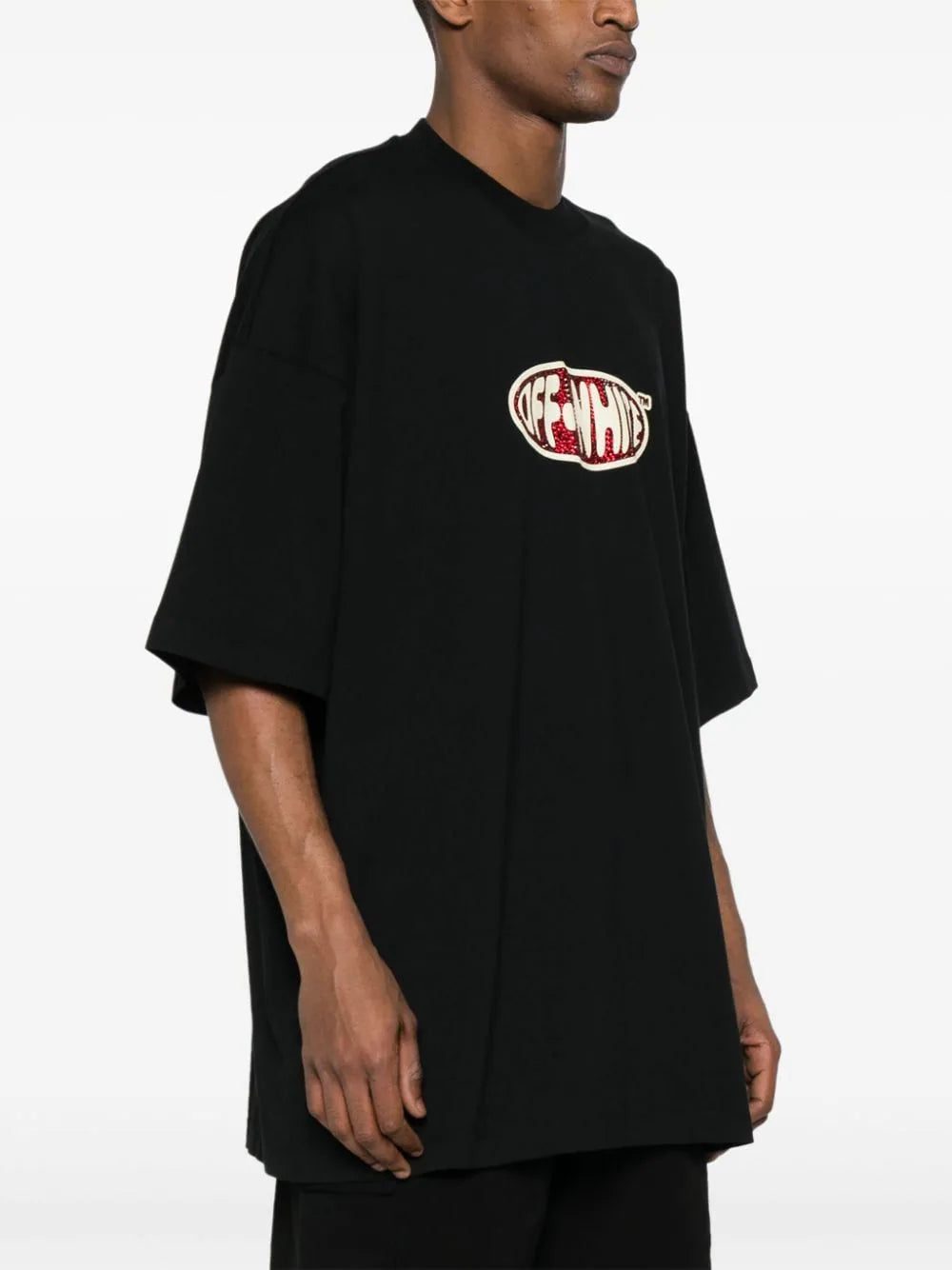 Off-White logo-print cotton T-shirt - Image 3