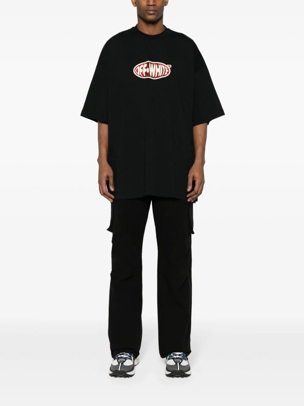 Off-White logo-print cotton T-shirt - Image 2
