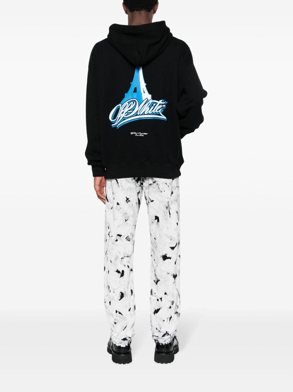 Off-White KIT Paris cotton hoodie - Image 2