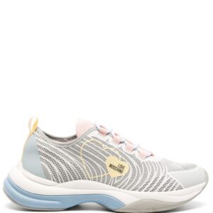 Love Moschino logo-patch panelled sneakers
