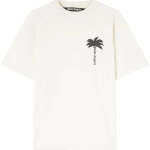 Palm Angels  pam tree-print cotton T-shirt