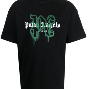 Palm Angels  Milano monogram-print T-shirt