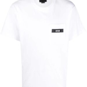 Versace Jeans Couture  logo-patch cotton T-shirt