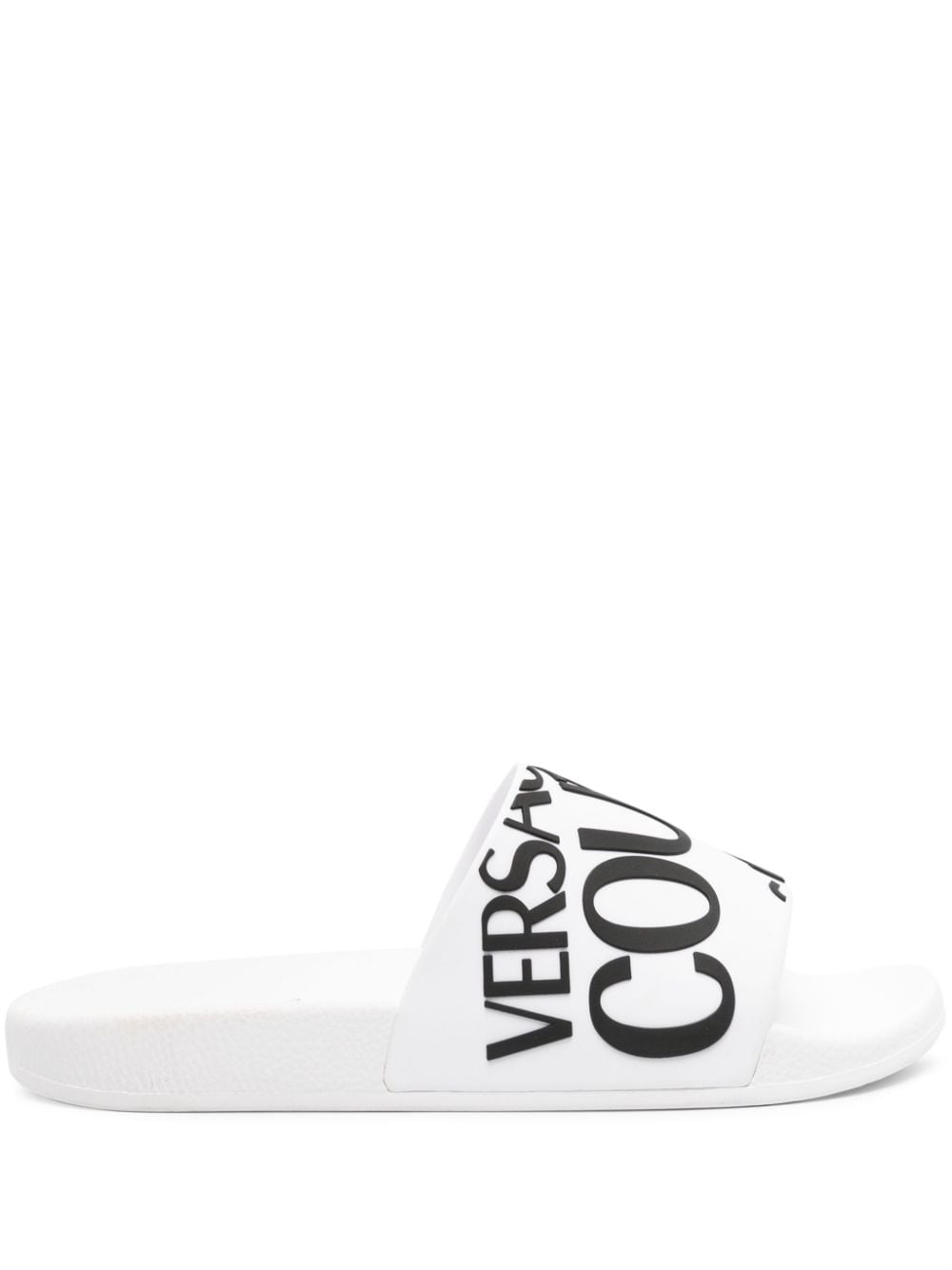Versace Jeans Couture Shelly logo-embossed slides
