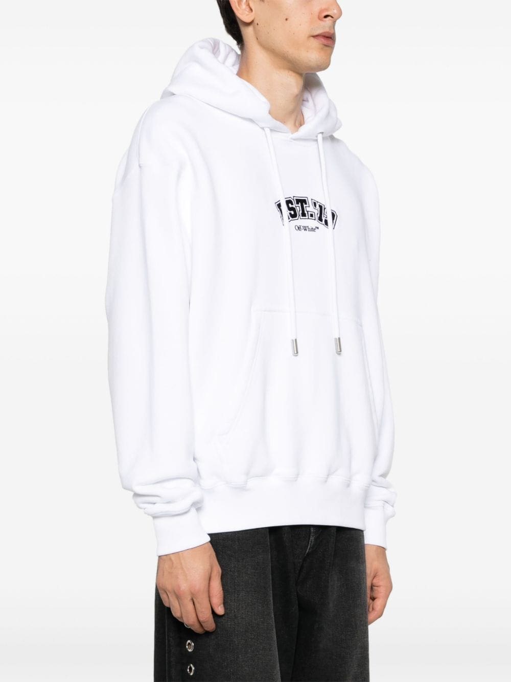 Off-White Logic Skate cotton hoodie - Image 5