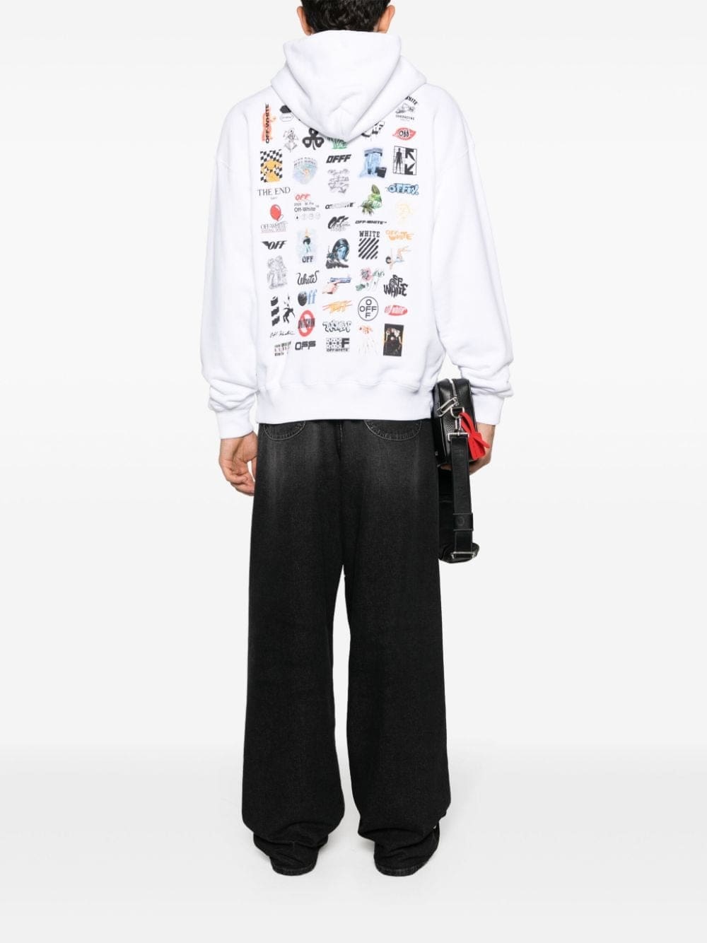 Off-White Logic Skate cotton hoodie - Image 2
