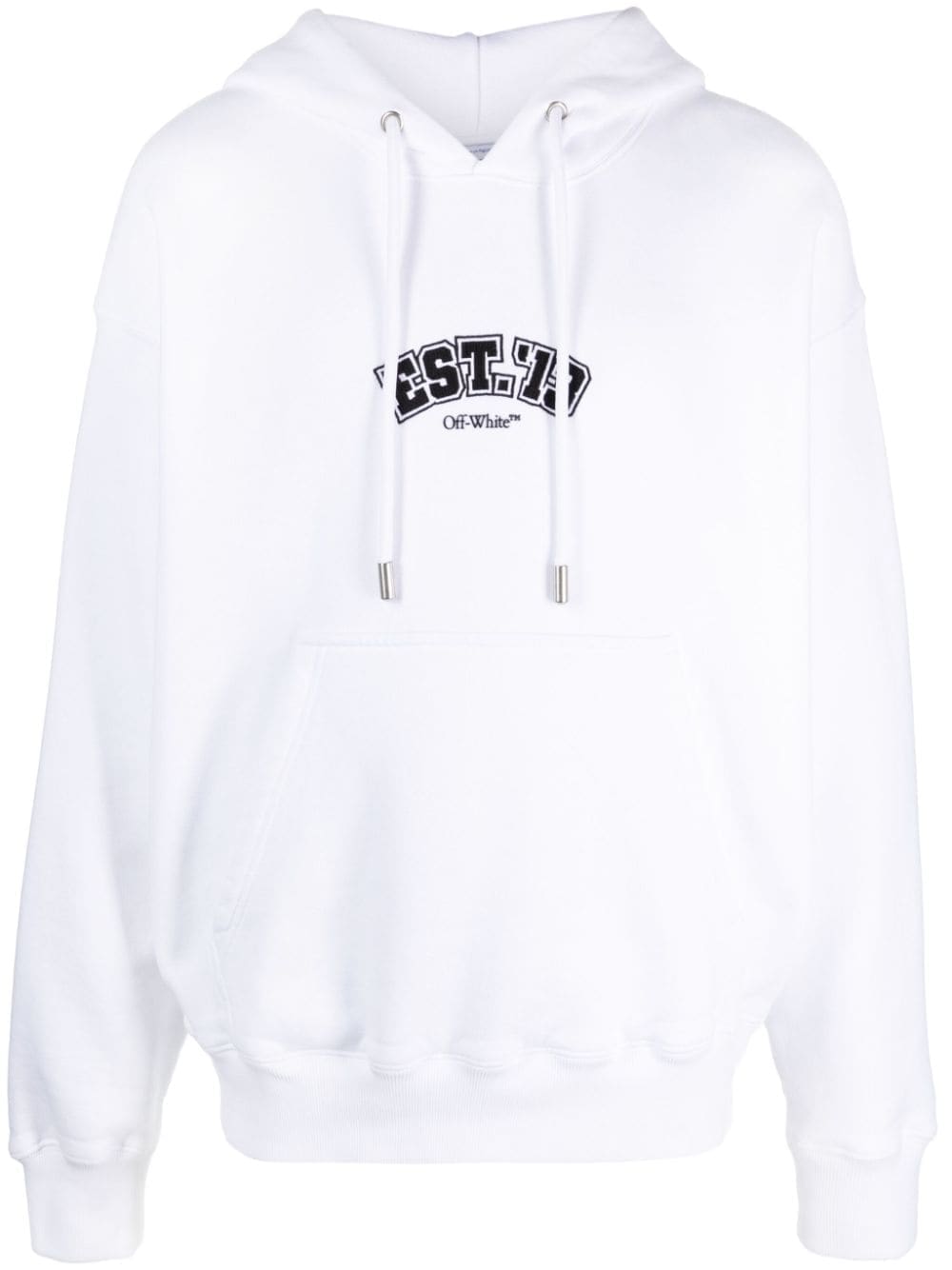 Off-White Logic Skate cotton hoodie