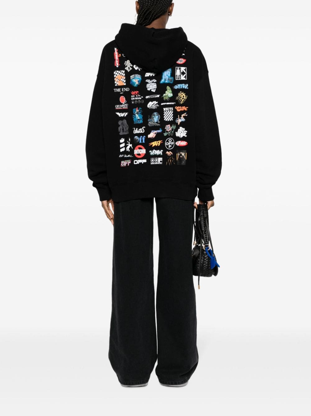 Off-White Logic cotton hoodie - Image 2