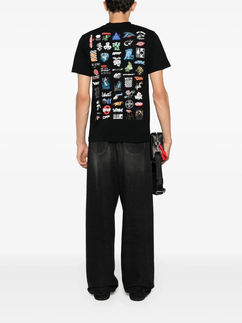 Off-White Logic cotton T-shirt - Image 3