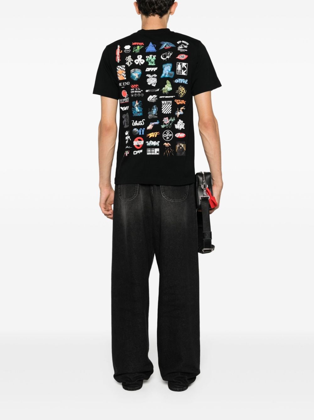 Off-White Logic cotton T-shirt - Image 3