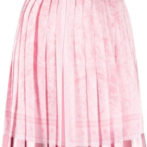 Versace Barocco pleated miniskirt
