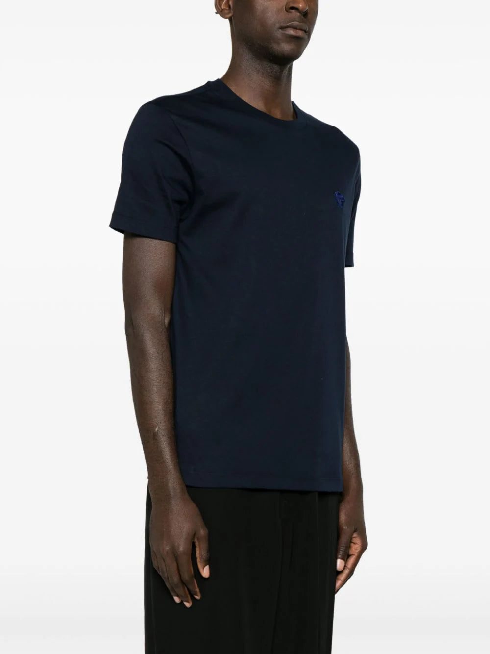 Versace Medusa Head-embroidered cotton T-shirt - Image 3