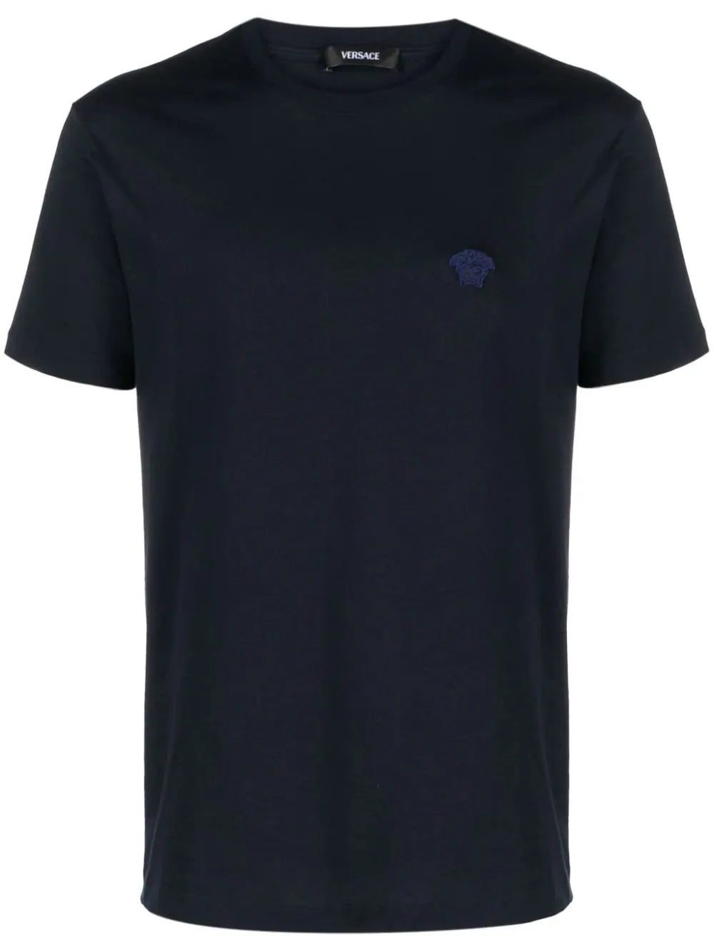 Versace Medusa Head-embroidered cotton T-shirt