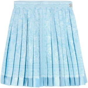 Versace  Barocco-print silk skirt