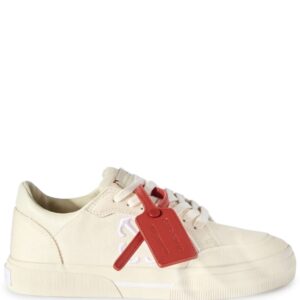 Off-White New Low Vulcanized canvas sneakers