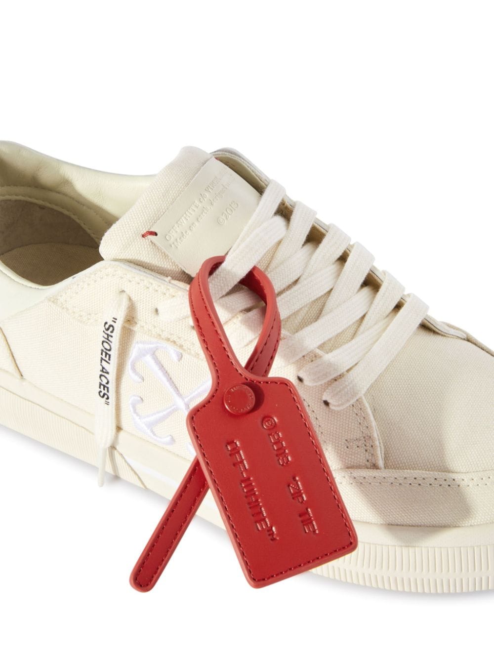 Off-White New Low Vulcanized canvas sneakers - Image 5