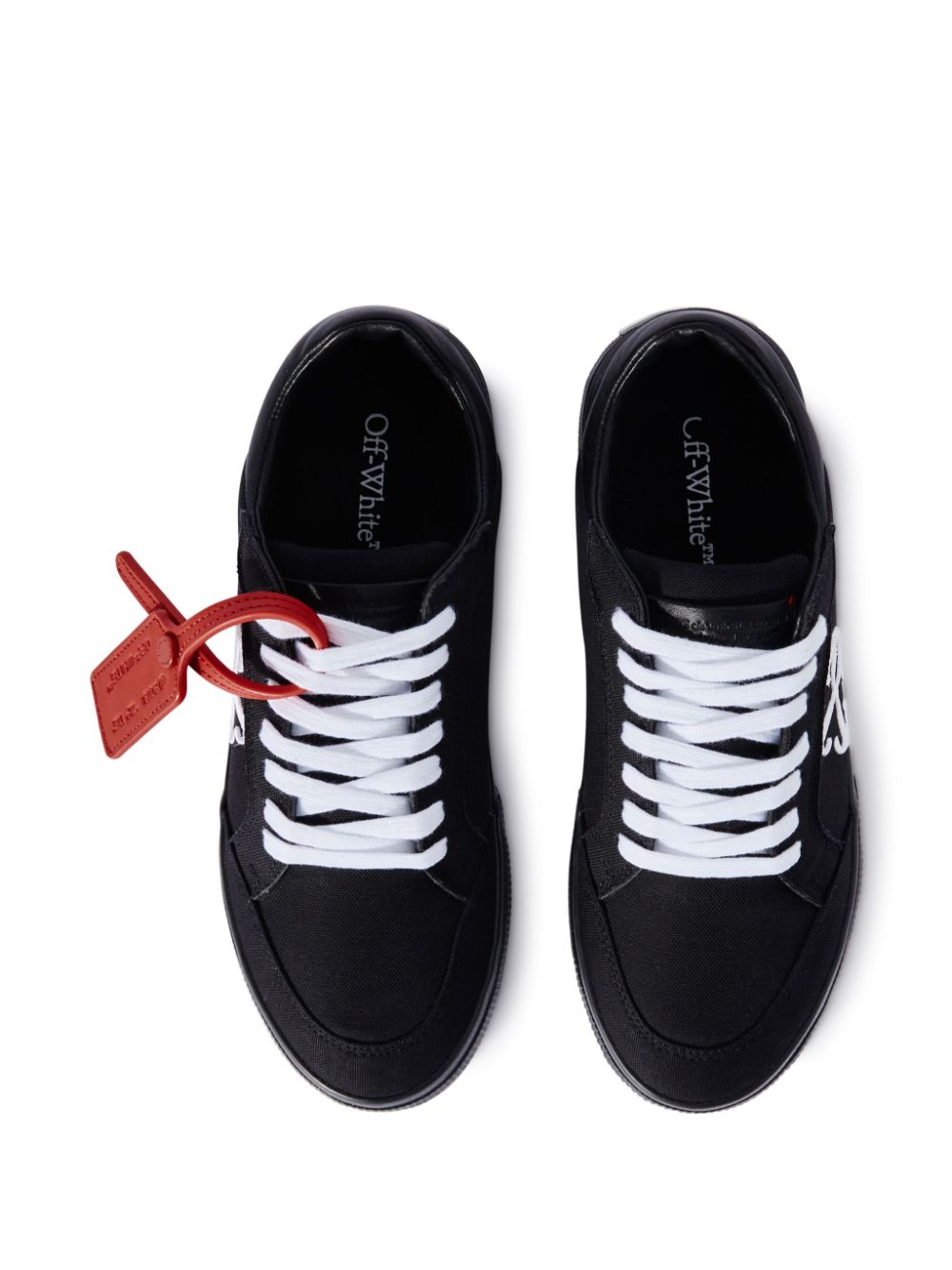 Off-White New Low Vulcanized canvas sneakers - Image 4