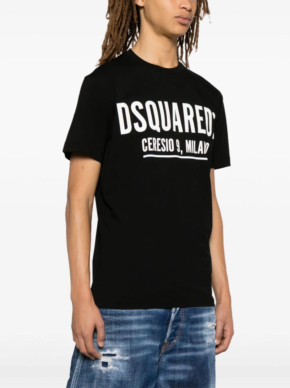 Dsquared2 Ceresio 9 Cool cotton T-shirt - Image 3
