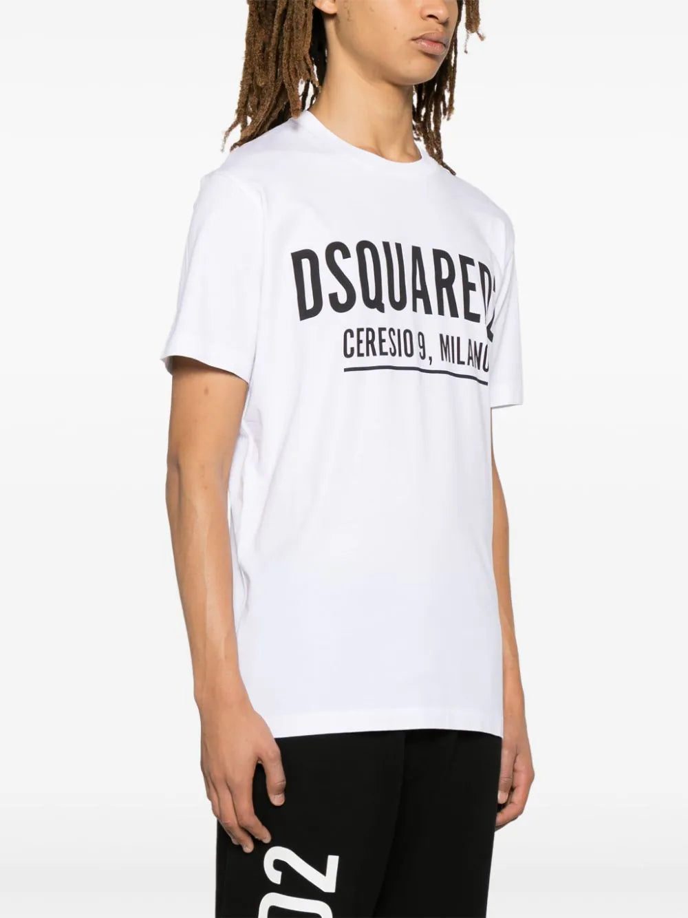 Dsquared2 Ceresio 9 Cool cotton T-shirt - Image 3
