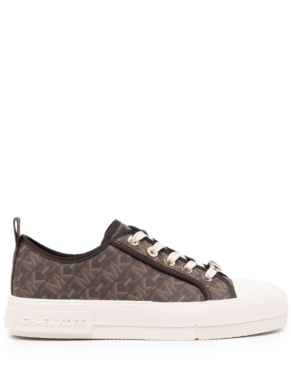 Michael Michael Kors Evy Empire monogram-patterned sneakers