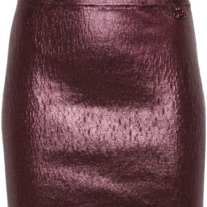 Diesel  BR-M-Onerva foiled miniskirt