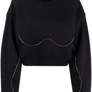 Off-White zipped cropped sweatshirt