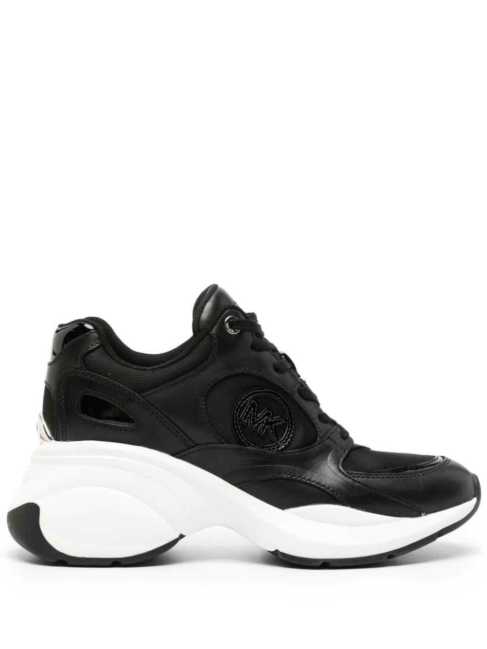 Michael Michael Kors Zuma leather chunky sneakers