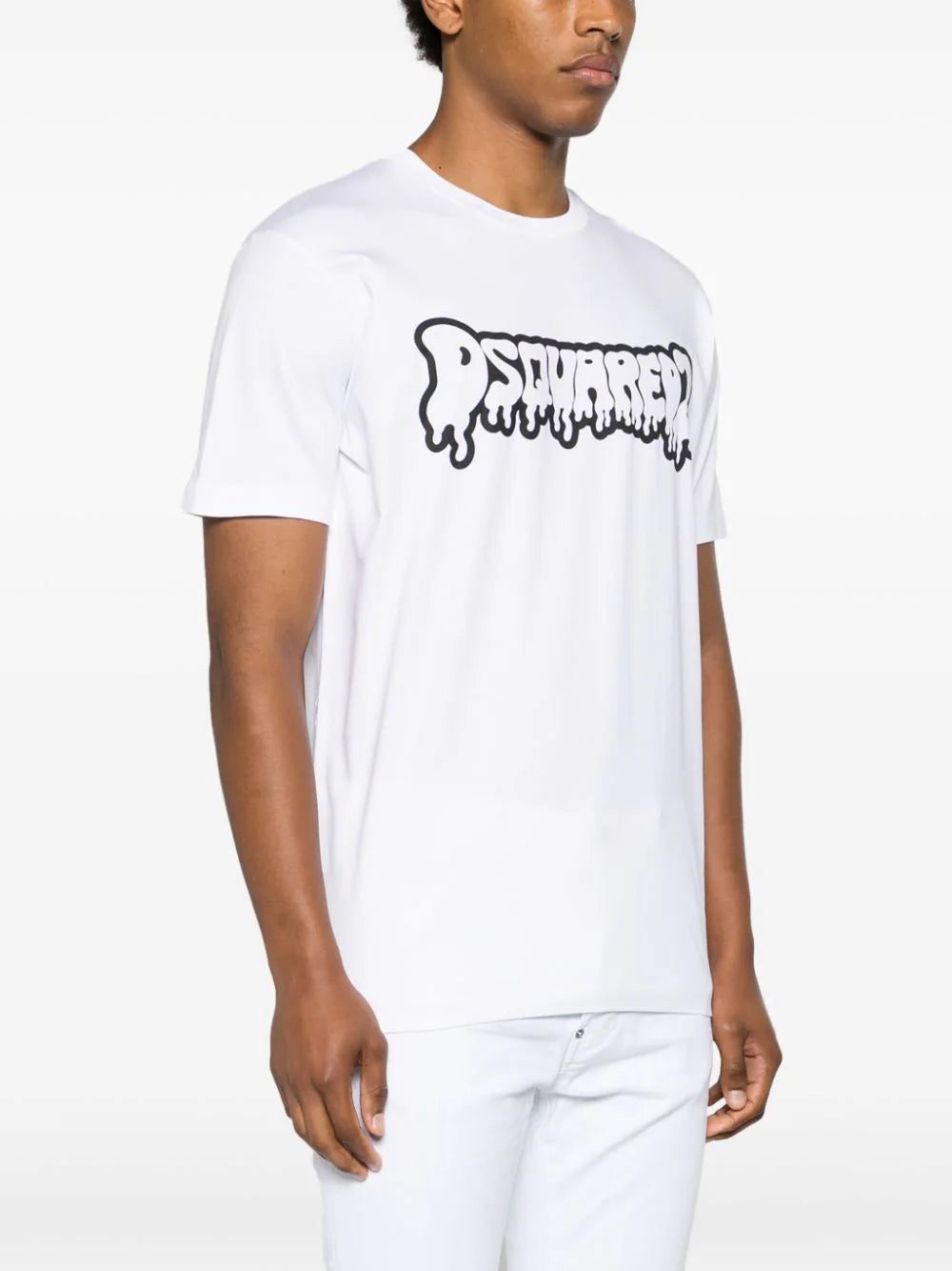 DSQUARED2 logo-print cotton T-shirt - Image 3