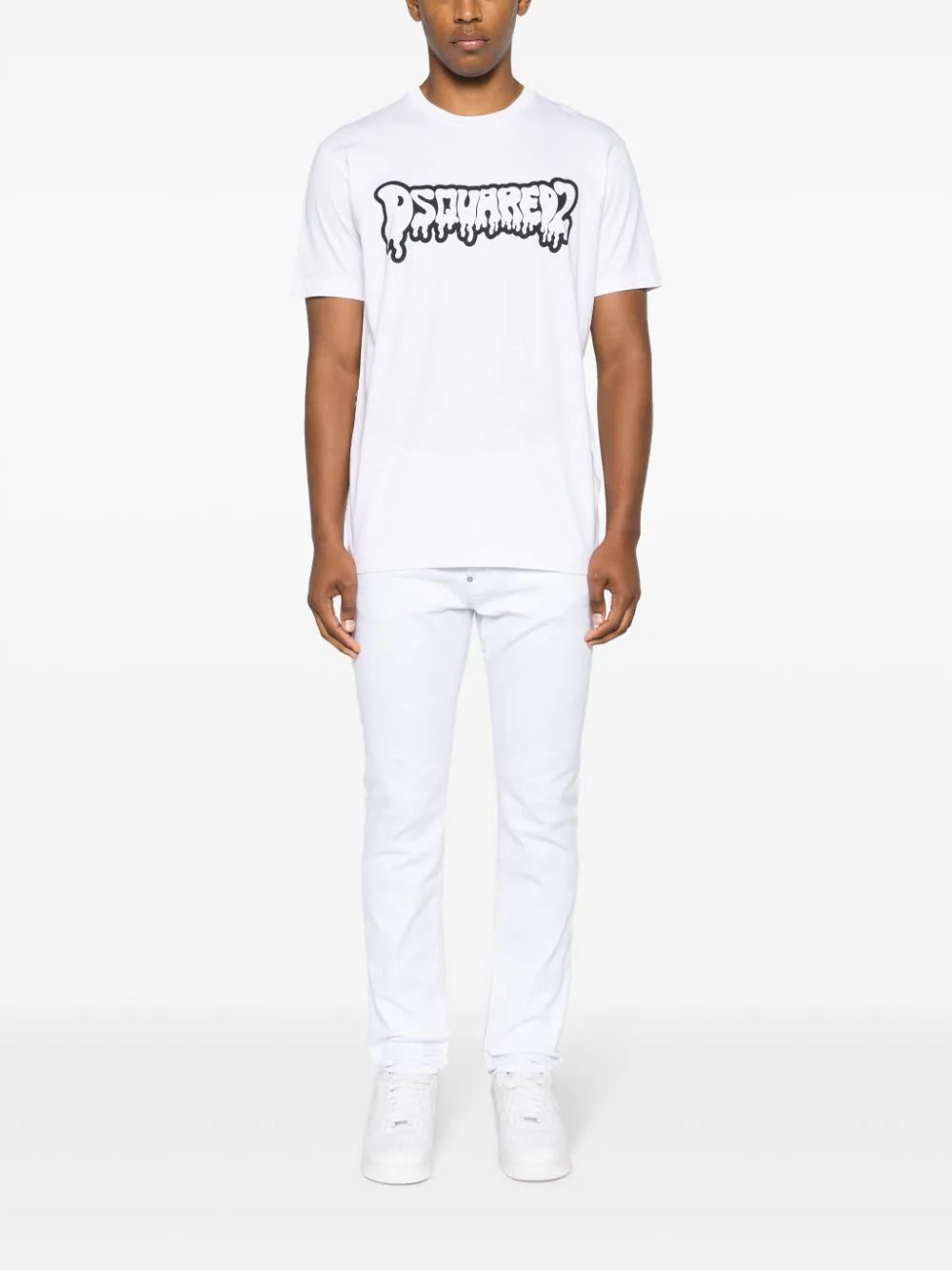 DSQUARED2 logo-print cotton T-shirt - Image 2