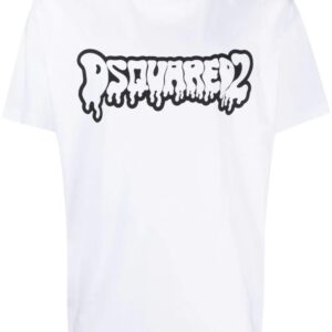 DSQUARED2  logo-print cotton T-shirt