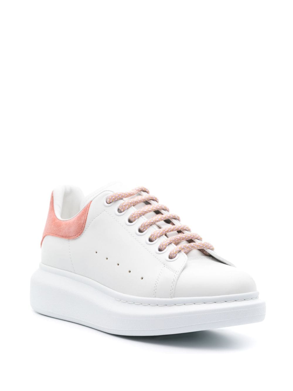 Alexander McQueen contrasting-suede chunky sneakers - Image 2