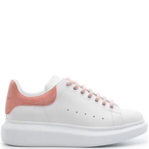 Alexander McQueen contrasting-suede chunky sneakers