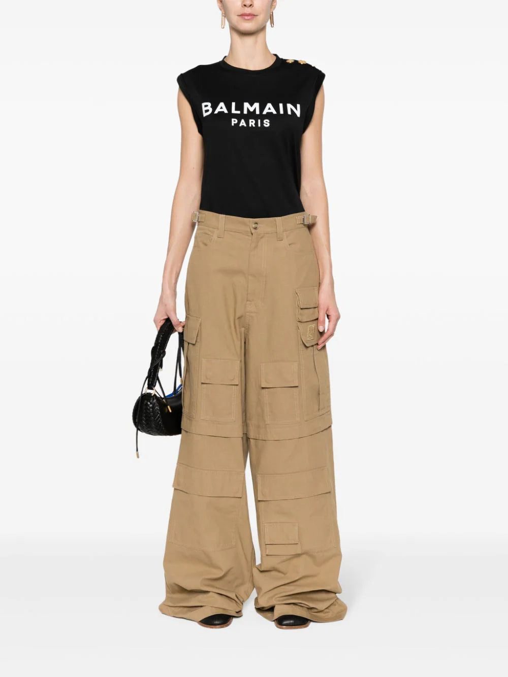 Balmain logo-print cotton T-shirt - Image 2