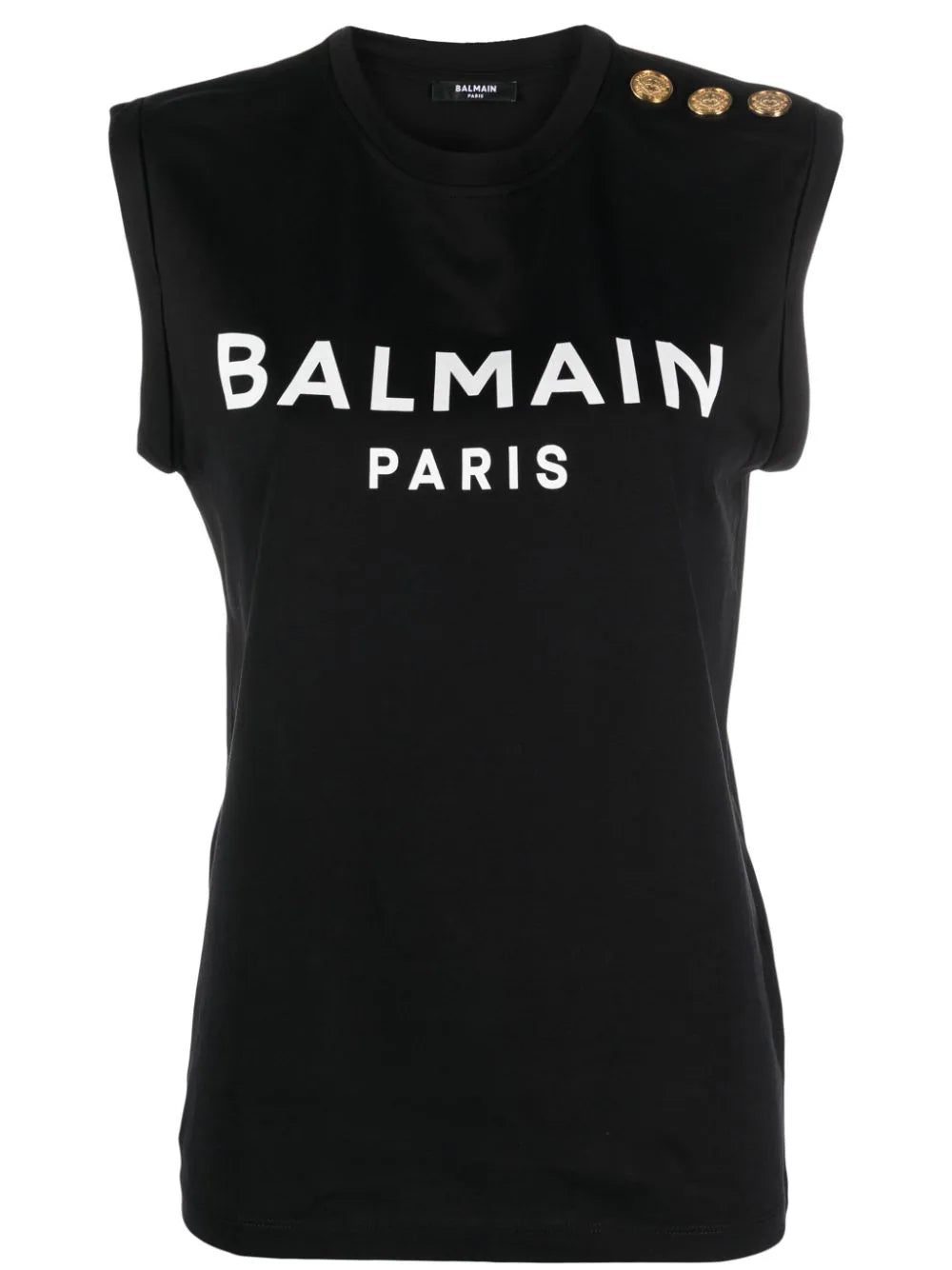 Balmain logo-print cotton T-shirt