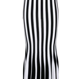 Moschino  striped knitted midi skirt