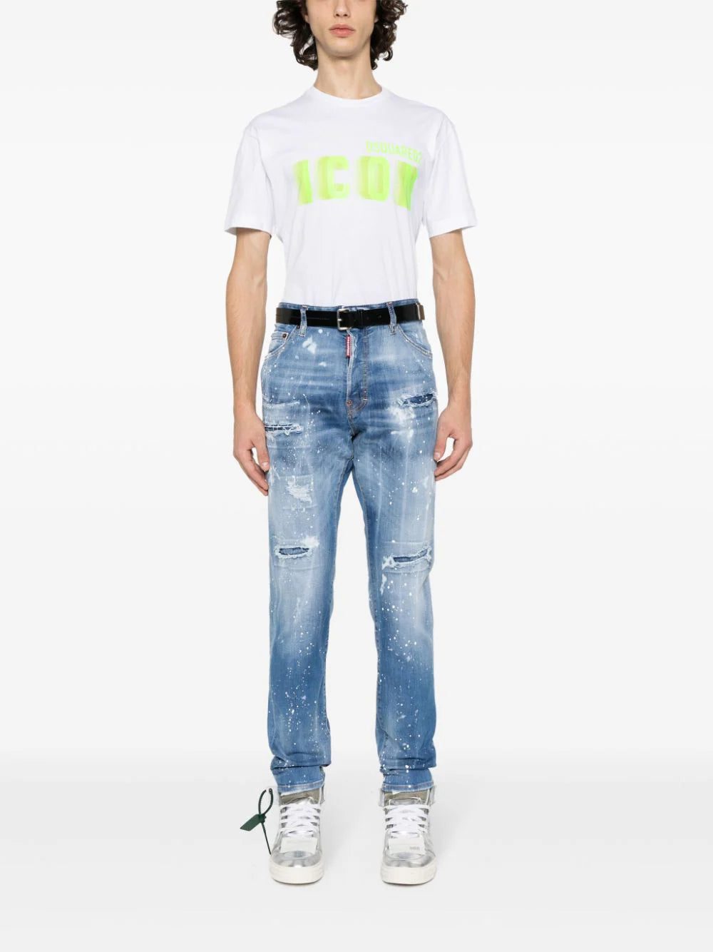DSQUARED2 Icon logo-print T-shirt - Image 2