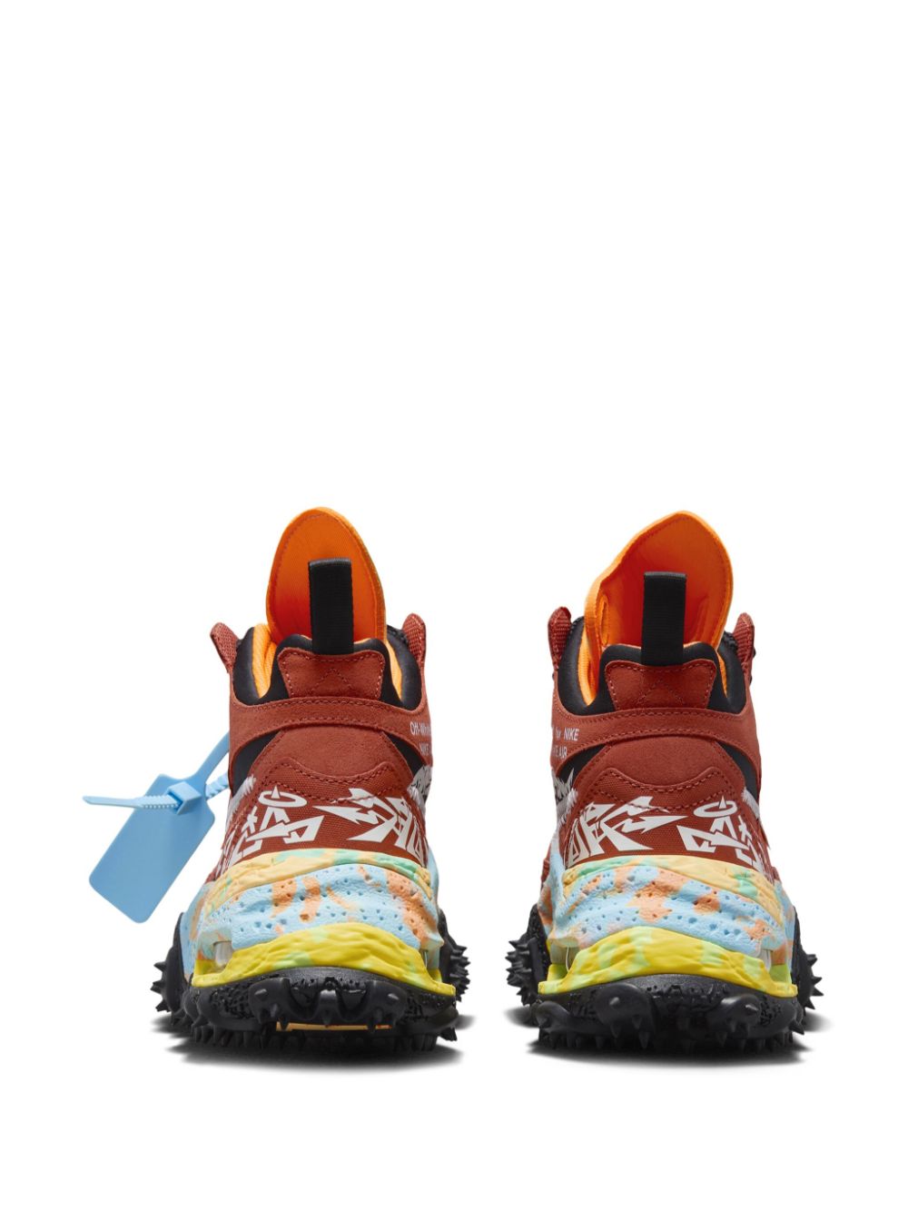 Nike X Off-White Air Terra Forma "Manta Orange" sneakers - Image 3