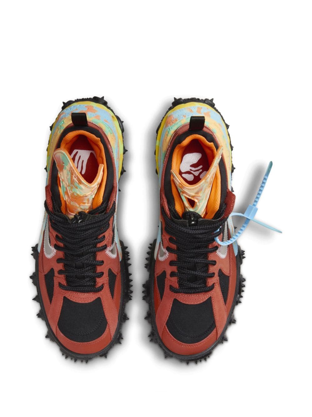 Nike X Off-White Air Terra Forma "Manta Orange" sneakers - Image 4