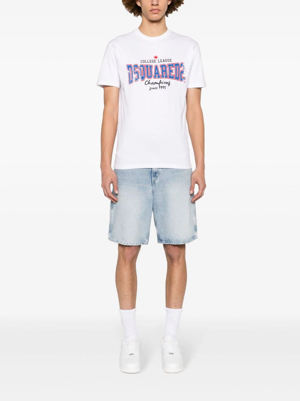 DSQUARED2 College logo-print T-shirt - Image 2