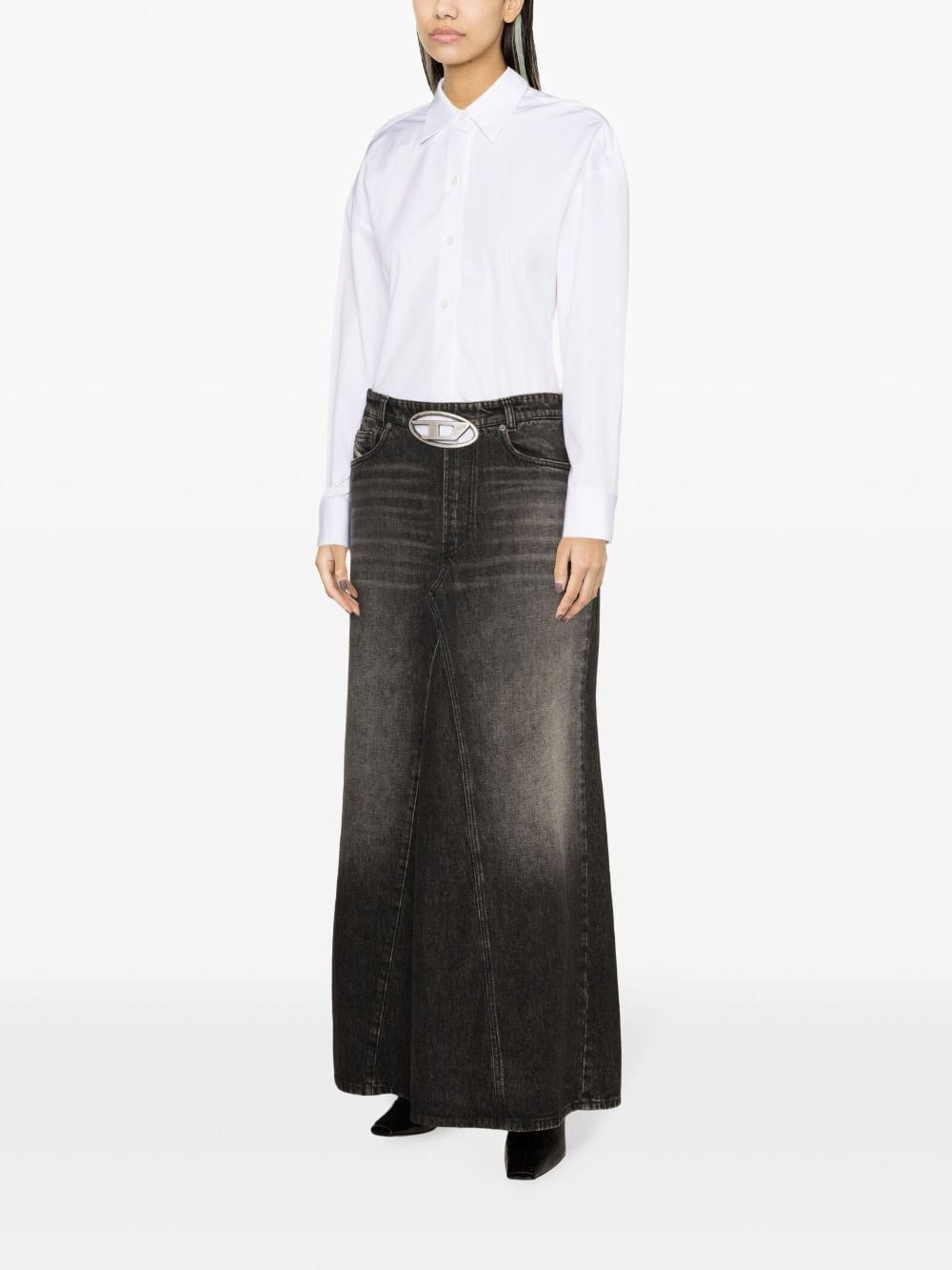 Diesel De-Pago denim maxi skirt - Image 3