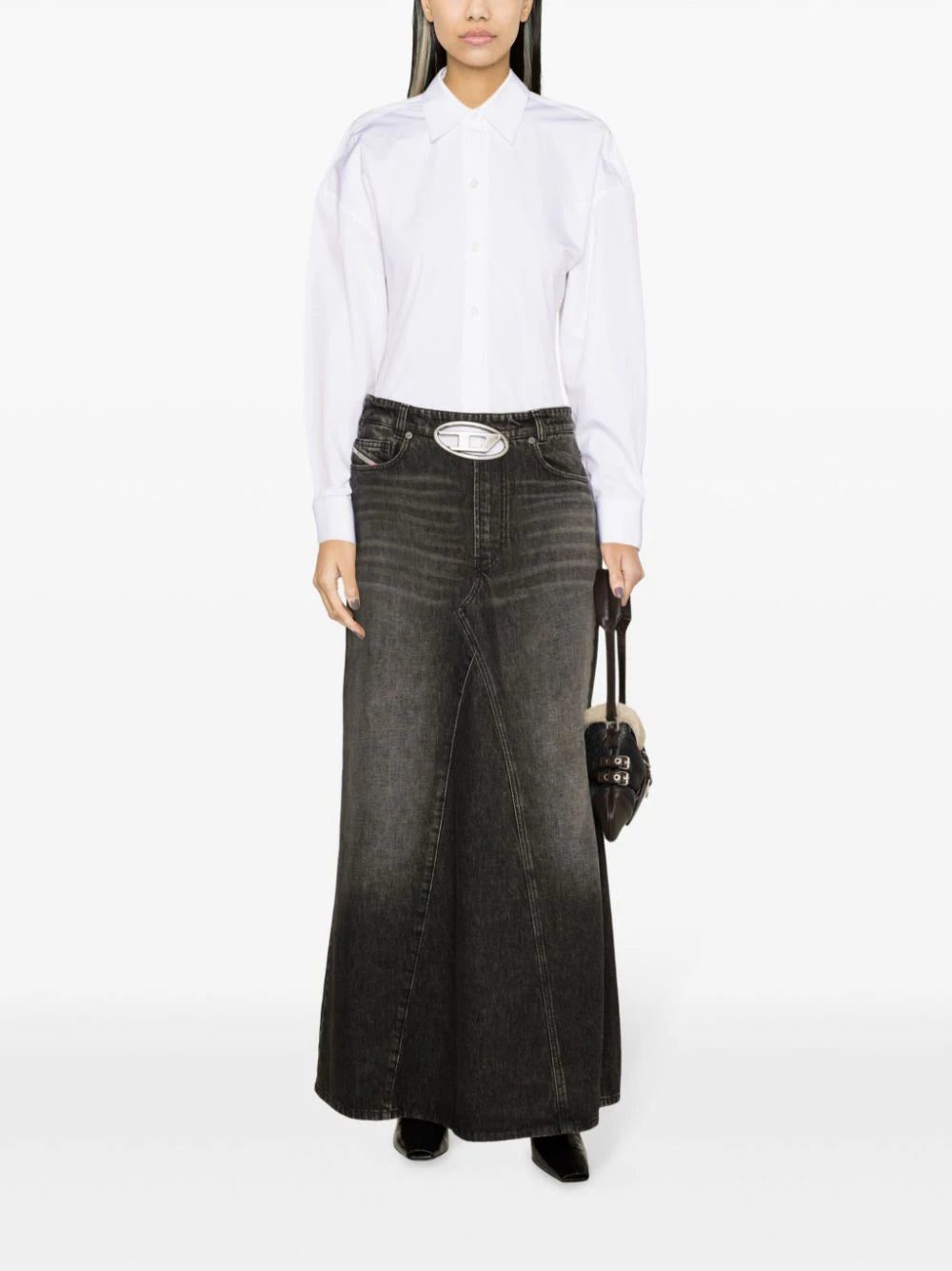 Diesel De-Pago denim maxi skirt - Image 2
